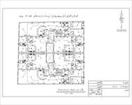 نقشه برق ساختمان مسکونی 24 واحدی